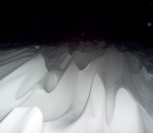 Training - Greenland expedition sastrugi