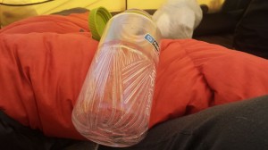 Greenland crossing expedition - freezing nalgene bottle pattern RS