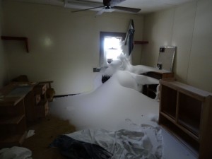 Greenland crossing expedition - Dye 2 station personal room RS